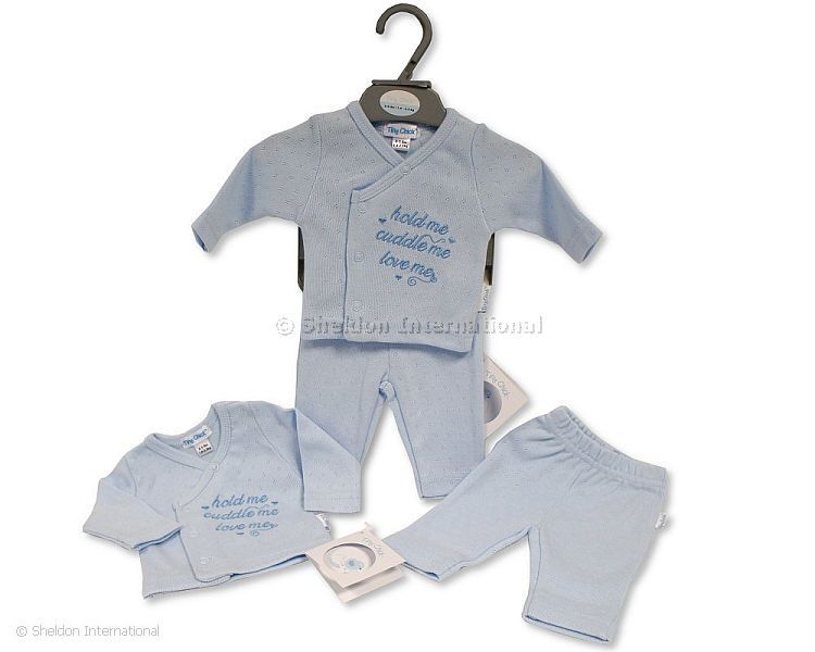 Premature Baby Boys 2 pcs Set - Hold Me