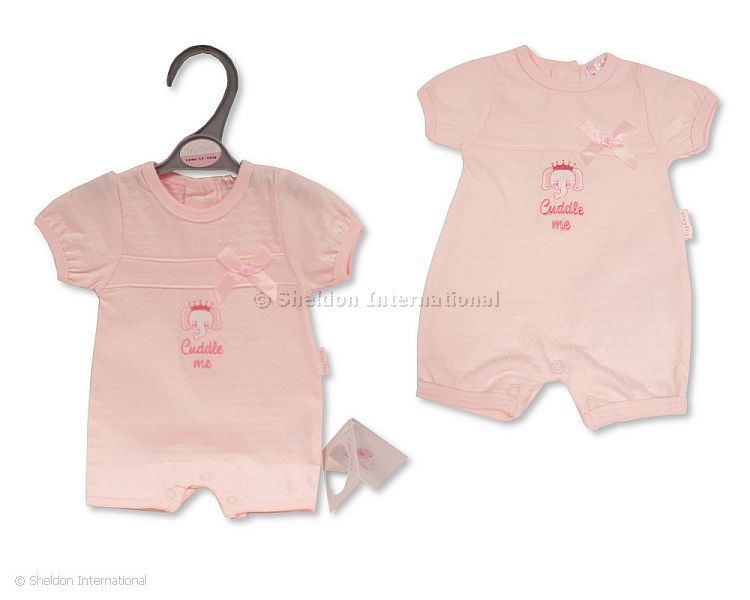 Premature Baby Girls Romper with Bow - Cuddle Me