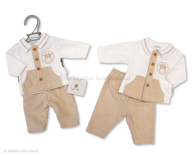 Premature Baby 2 pcs Set - Giraffe